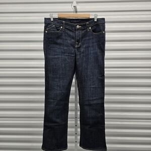 Rock & Republic Kasandra Women's Dark Wash Denim Jeans 14 Petite Short EUC